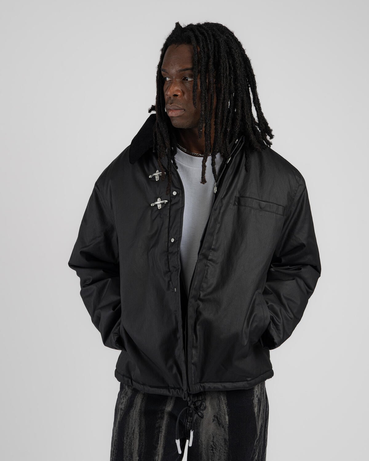 Arte Antwerp Fireman Jacket | AW25-050J-BLK | AFEW STORE